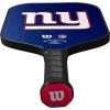 Wilson NFL Collection Fierce Team Pickleball Paddles – Grip Size 2-4 1/4″(New York Giants)
