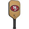 Wilson NFL Collection Fierce Team Pickleball Paddles – Grip Size 2-4 1/4″(San Francisco 49ers)
