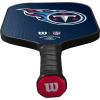 Wilson NFL Collection Fierce Team Pickleball Paddles – Grip Size 2-4 1/4″(Tennessee Titans)