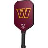 Wilson NFL Collection Fierce Team Pickleball Paddles – Grip Size 2-4 1/4″(Washington Commanders)