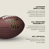 Wilson NFL Super Grip Composite Footballs(Black/Gold)