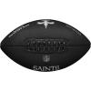 Wilson NFL Team Metallic Premiere Footballs – Official Size(New Orleans Saints)