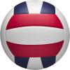 Wilson Nova Indoor Game Volleyballs – Official Size(Red/White/Navy)
