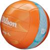 Wilson Outdoor Recreational Volleyball – Official Size(Orange/Blue)