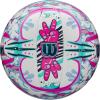 Wilson Outdoor Recreational Volleyball – Official Size(White/Purple)
