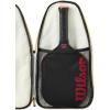 Wilson Pickleball Soft Cover Bag – Holds 1 Pickleball Paddle, Blue/Cream