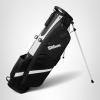 Wilson QS Golf Stand Bag – Black/White(Black/White)