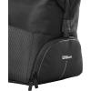 Wilson RF Tennis Racket Cover-Black(Holds up to 6 Rackets)