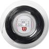 Wilson Revolve Tennis String – Set and 200m Reel, 16 and 17 Gauge(Black)