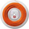 Wilson Revolve Tennis String – Set and 200m Reel, 16 and 17 Gauge(Orange)