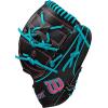 Wilson Spring 2025 A2K® Baseball Gloves(Black/Teal/Flamingo)