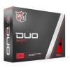 Wilson Staff 2023 Duo Soft Golf Balls – 12 Balls(Red)