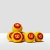 Wilson Starter Foam Tennis Balls, Yellow/Red(Starter Foam  Ages 2-8)