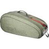 Wilson Team Tennis Racket Bag – Heather Green and Heather Grey(Heather Green)