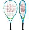 Wilson US Open Jr Tennis Racket, for Kids, Aluminium, Blue/Green, 21(Blue/Green)
