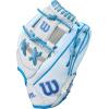 Wilson Winter 2025 A2000® Fastpitch Gloves(Sky Blue/White)