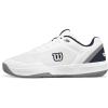 WILSON Mens Courtglide Men’s Tennis Shoes(White/Navy Blazer/Quarry)