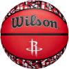 WILSON NBA Team Graffiti Basketballs – Size 7-29.5″(Houston Rockets)