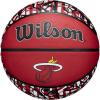 WILSON NBA Team Graffiti Basketballs – Size 7-29.5″(Miami Heat)
