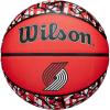 WILSON NBA Team Graffiti Basketballs – Size 7-29.5″(Portland Trailblazers)