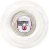 WILSON Synthetic Gut Power Tennis String – Set and 200m Reel, 16 and 17 Gauge(White)
