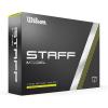 Wilson 2024 Staff Model Golf Balls – 12 Balls(Yellow)