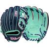 Wilson Fall 2025 A2K® Baseball Gloves(Navy/Seafoam/Pink)