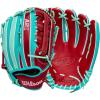 Wilson Fall 2025 A2K® Baseball Gloves(Teal/Seafoam/Red)