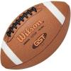 Wilson GST Composite Footballs – Tan(Pee Wee Size (1st-3rd grade; Ages 6-9))