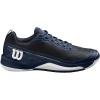 Wilson Mens Rush Pro 4.5 Men’s Clay Tennis Shoes(Navy Blazer/White)