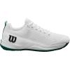 Wilson Men’s Rush Pro 4.5 Tennis Shoes(White/Black/Aventurine)