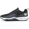 Wilson Mens Rush Pro Lite Men’s Tennis Shoes(Black/Ebony/White)