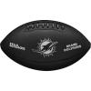 Wilson NFL Team Metallic Premiere Footballs – Official Size(Miami Dolphins)