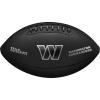 Wilson NFL Team Metallic Premiere Footballs – Official Size(Washington Commanders)