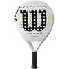 Wilson Optix V1 Padel Rackets – Grip Size 2-4 1/4″(White/Green)