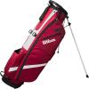 Wilson QS Golf Stand Bag – Black/White(Red/White/Black)