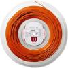 Wilson Revolve Tennis String – Set and 200m Reel, 16 and 17 Gauge(Orange)