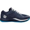 Wilson Unisex-Child Rush Pro Ace Junior Tennis Shoes(Navy Blazer/White/Atomic Blue)