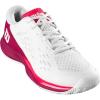 Wilson Unisex-Child Rush Pro Ace Junior Tennis Shoes(White/Beet Red/Diva Pink)