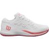 Wilson Unisex-Child Rush Pro Ace Junior Tennis Shoes(White/Mauveglow)