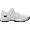 Wilson Unisex-Child Rush Pro Lite Junior Tennis Shoes(White/Bosphorus)