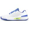 Wilson Womens Intrigue Pro Women’s Tennis Shoes(White/Amparo Blue/Safety Yellow)