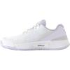 Wilson Womens Intrigue Pro Women’s Tennis Shoes(White/Lavender Blue/Silver)
