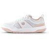 Wilson Womens Pickle Pro Women’s Pickleball Shoes(White/Cameo Rose)