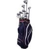 Wilson Women’s Profile Complete Golf Set with Cart Bag – Right Hand, Tall, Ladies, Navy/Rose Gold/Silver