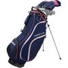 Wilson Women’s Profile Complete Golf Set with Stand Bag – Right Hand, Ladies, Navy/Rose Gold/Silver