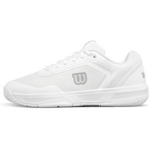 WILSON Mens Courtglide Men’s Tennis Shoes(White/White/White)
