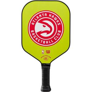 WILSON NBA Collection Fierce Team Pickleball Paddles – Grip Size 2-4 1/4″(Atlanta Hawks)
