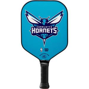 WILSON NBA Collection Fierce Team Pickleball Paddles – Grip Size 2-4 1/4″(Charlotte Hornets)