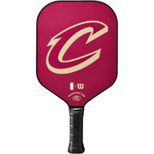 WILSON NBA Collection Fierce Team Pickleball Paddles – Grip Size 2-4 1/4″(Cleveland Cavaliers)